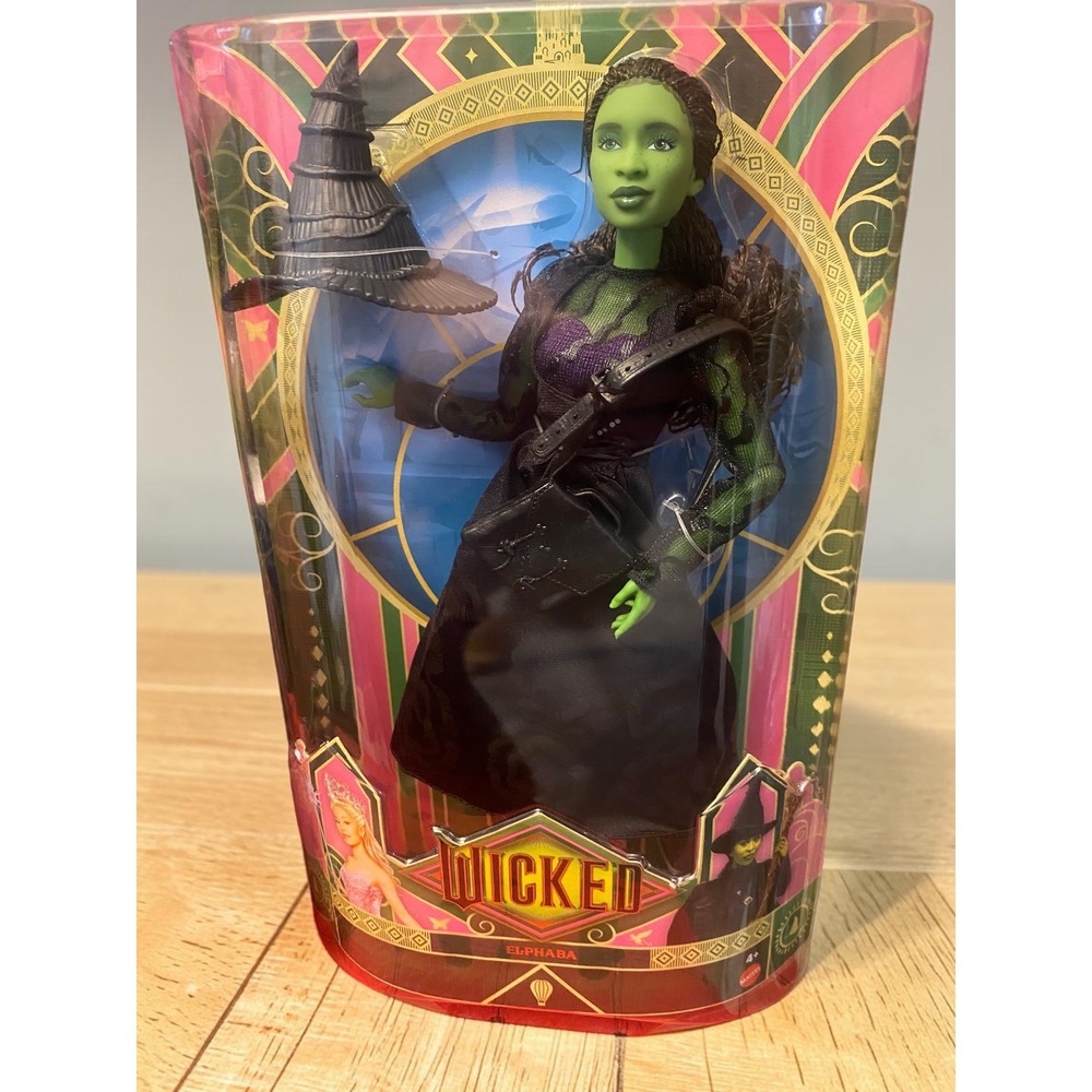 Mattel Wicked Glinda& Elphaba Movie Fashion Doll Set NIB - Picture 4 of 5